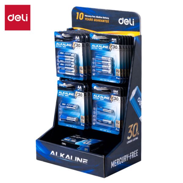 LH999 ديلي ستاند بطاريات (30 كرت) - 21.5*15*37 سم - أزرق - ELH999